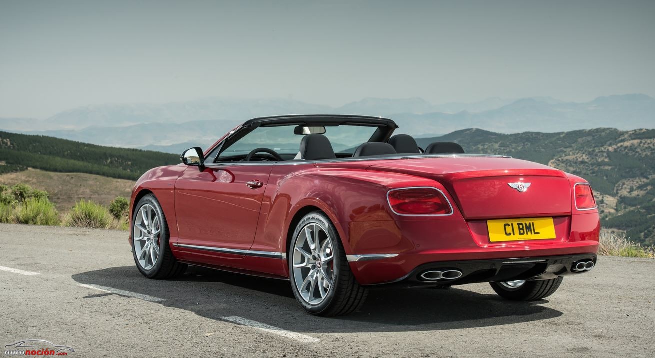 Continental GT V8 S cabrio trasera