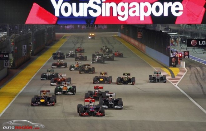 Este fin de semana vuelve la F1 nocturna: GP Singapur
