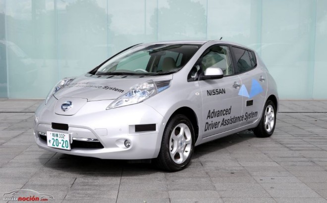 Un Nissan LEAF con sistema de asistencia al conductor se pondrá a prueba en Japón