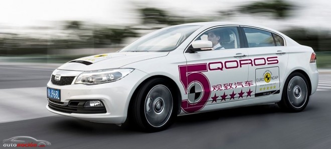 El Qoros 3 Sedán recibe cinco estrellas Euro NCAP