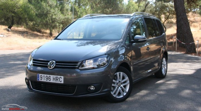 Prueba Volkswagen Touran 1.6 TDi 7 vel. DSG: 100% funcional