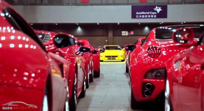 El 30 aniversario de Ferrari en Hong Kong nos deja la mayor concentración de la marca en Asia