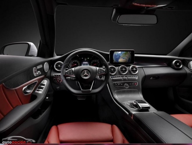 Así es el interior de la nueva Clase C de Mercedes-Benz