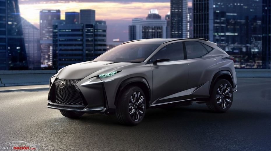 Más detalles del Lexus LF-NX