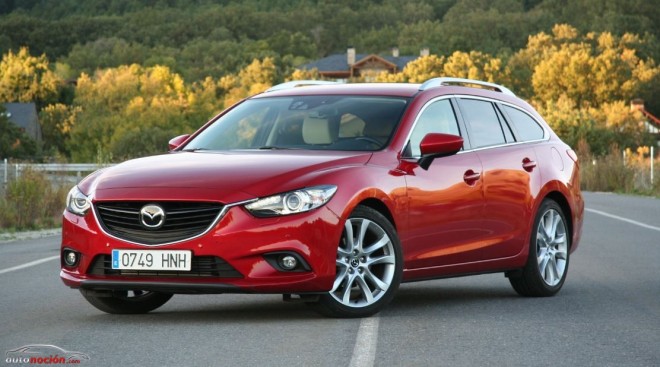 Prueba Mazda6 Wagon 2.2 l. 150 cv AT con el acabado Luxury