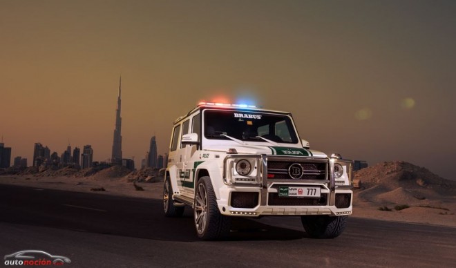 La Policía de Dubai incorpora un BRABUS 700 WIDESTAR a su flota