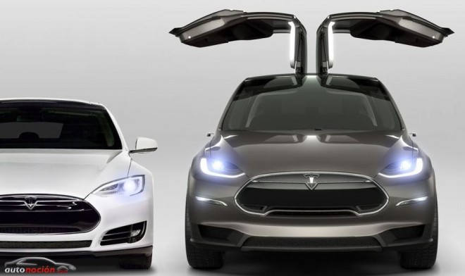 Tesla Model X: ¿El primer SUV con alas de gaviota?