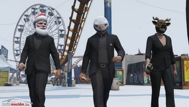 GTA V se tiñe de blanco por Navidad mientras llueven los millones