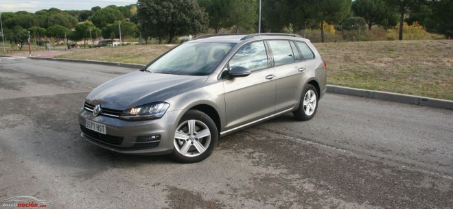 Prueba del Volkswagen Golf Variant 1.4 TSI 122 cv