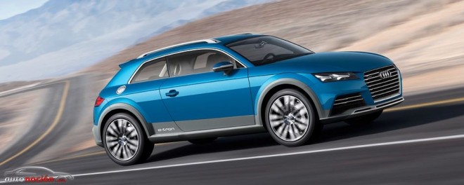 Audi allroad shooting brake: el futuro de los crossover híbridos