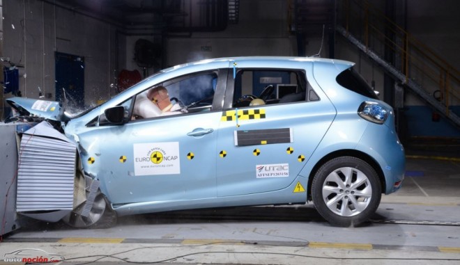 El Renault ZOE destaca sobre sus rivales en los test Euro NCAP