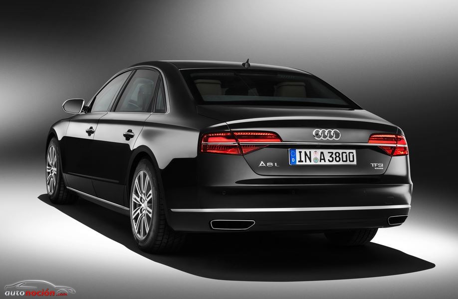 Trasera Audi A8 L Security