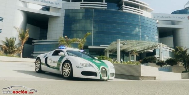 La Policía de Dubai incorpora un Bugatti Veyron a su flota