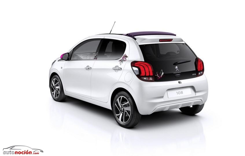 Peugeot 108 trasera