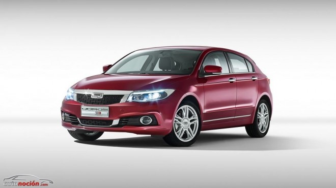 Aquí está el segundo modelo de Qoros: Qoros 3 Hatch