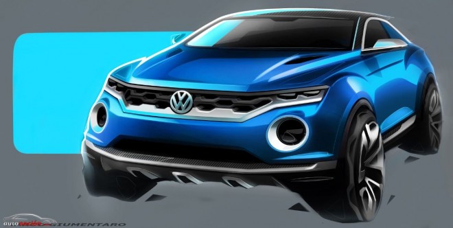 Volkswagen nos muestra el prototipo T-ROC: Las futuras líneas SUV de la marca