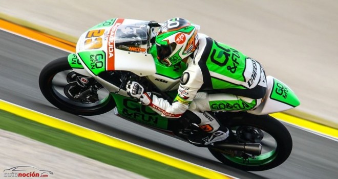 Primer Test de Moto3 en Valencia