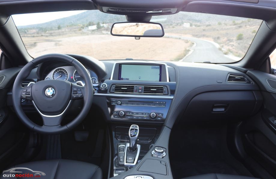 Interior BMW Serie 6 cabrio
