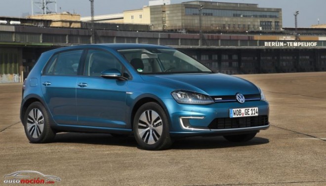 El Volkswagen Golf eléctrico llegará en julio con 190 km de autonomía