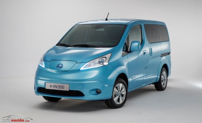 La furgoneta eléctrica e-NV200 de Nissan llegará en julio