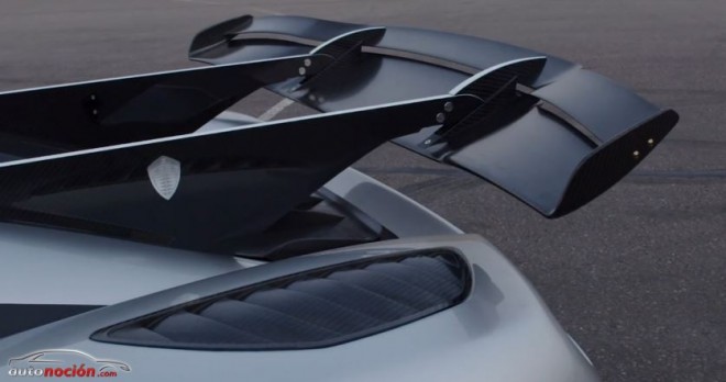 Así funciona el alerón trasero activo del Koenigsegg One:1 : La carga aerodinámica a 440 km/h