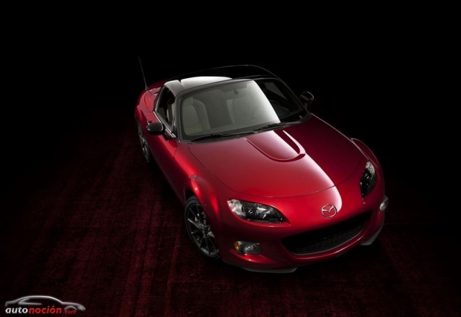 Mazda nos muestra el MX-5 Edición 25 Aniversario y el chasis SKYACTIV de la próxima generación del biplaza