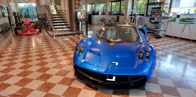 Visita el Taller de Pagani desde tu casa gracias a Google Street View