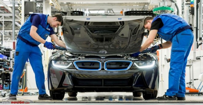 Así se fabrica el BMW i8