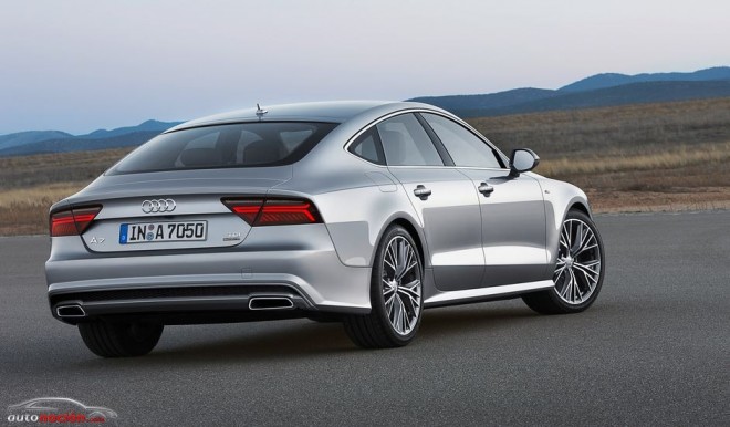 Audi A7 Sportback trasera