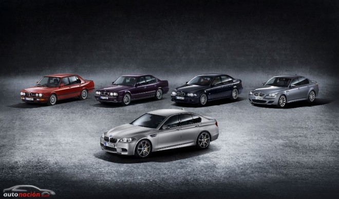 BMW M5: Un icono que cumple 30 años y cuenta ya con 5 generaciones a sus espaldas