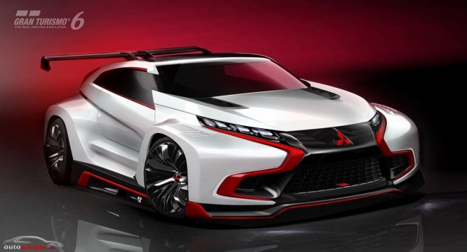 Mitsubishi Concept XR-PHEV Evolution Vision Gran Turismo: La apuesta nipona para GT6