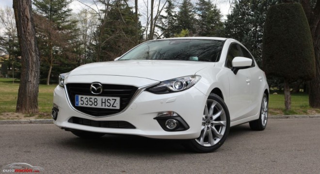 Prueba Mazda3 Luxury 2.2 SKYACTIV-D 150 cv automático: Precisión absoluta