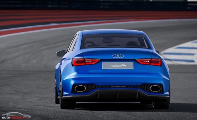 A3 clubsport quattro: Una recreación de lo que podría llegar a ser un A3 Sedán…