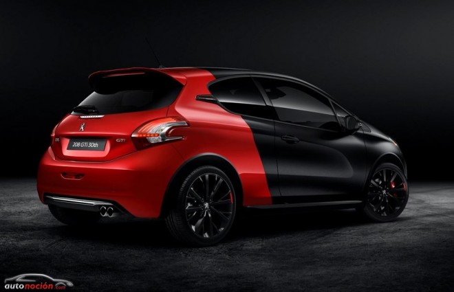 208 GTi 30 aniversario: 208 cv, 300 Nm de par y diferencial de deslizamiento limitado