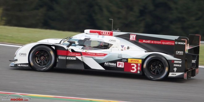 El Audi R18 e-tron quattro estrena un traje aerodinámico para Le Mans