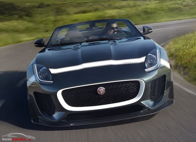 Jaguar F-type Project 7: 300 km/h de punta para las 250 unidades más exclusivas