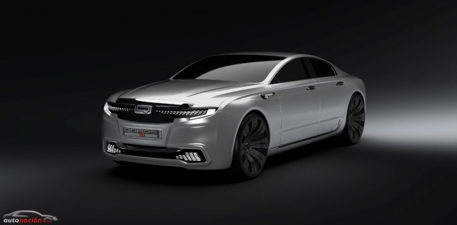 Qoros 9 Sedán Concept: El futuro buque insignia de la marca