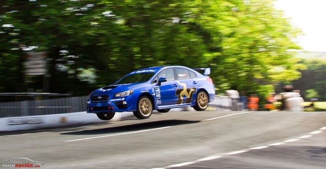 El Subaru WRX STI bate por tercera vez el récord en la Isla de Man