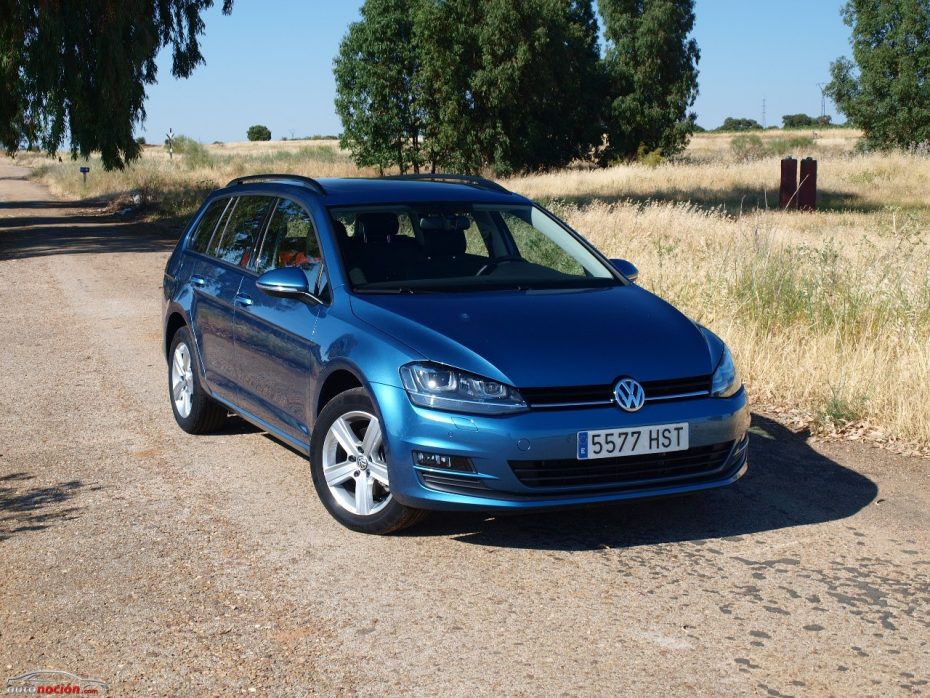 Prueba del Volkswagen Golf Variant 1.6 TDI 105 CV: Espacioso y poco bebedor