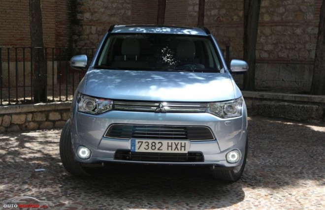 frontal outlander phev