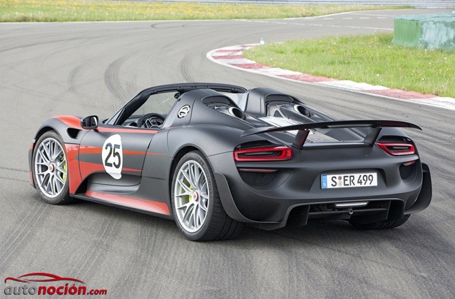 Porsche 918 Spyder con Michelin Pilot Sport Cup 2