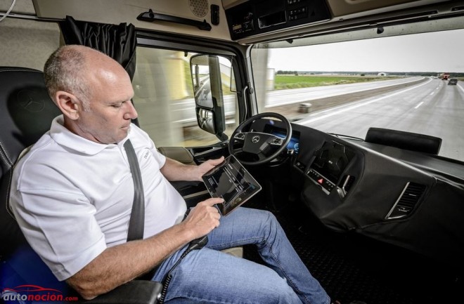 ¿Son los camioneros una especie en peligro de extinción?: El camión autónomo podría modificar la profesión