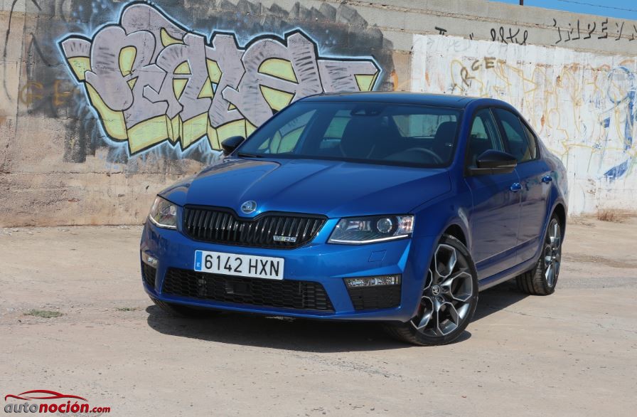 frontal skoda octavia rs