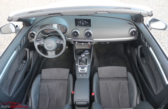 interior audi a3 cabrio 2014