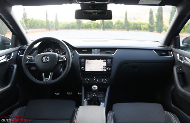 interior octavia rs