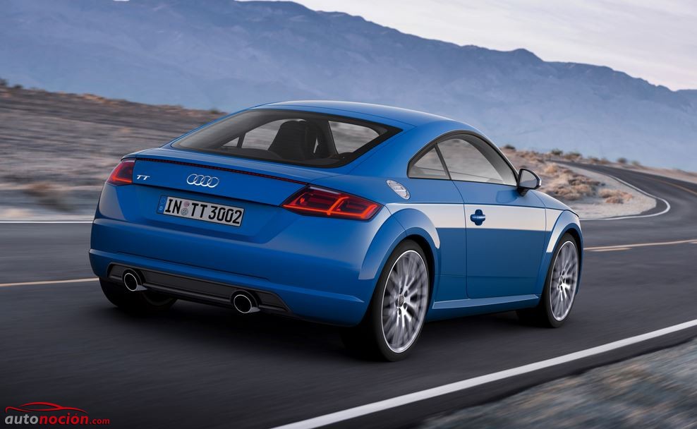 Audi TT coupe trasera