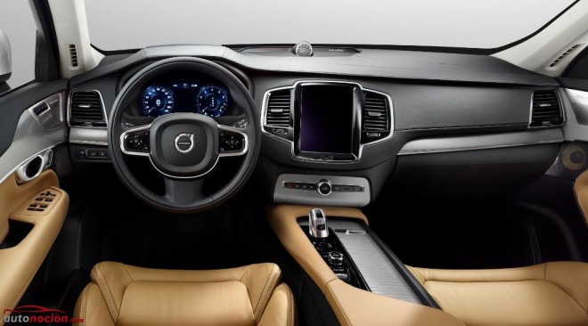 interior xc90 volvo nuevo