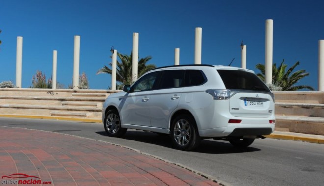 outlander phev blanco prueba