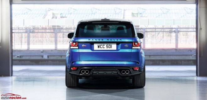 range rover svr trasera