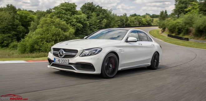 AMG C63 blanco